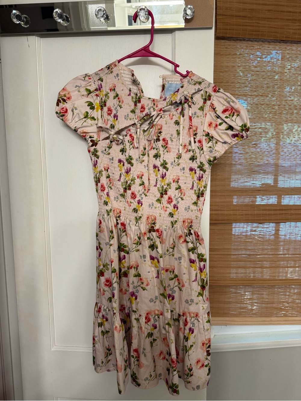 Hill House Gia Mini Nap Dress Pink Bluebonnet
